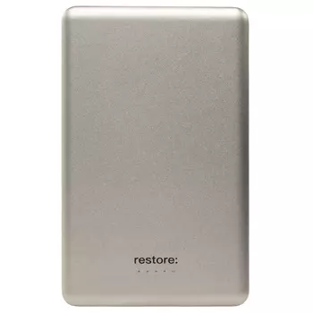 Внешний аккумулятор restore: hello, world! Magsafe, 5000 mAh, титановый