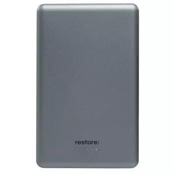 Внешний аккумулятор restore: hello, world! Magsafe, 5000 mAh, темно-серый