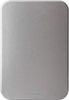 Внешний аккумулятор restore: Magnetic, 10000mAh, титановый