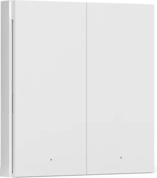 Выключатель умный беспроводной Aqara H1, 2 кнопки, Белый