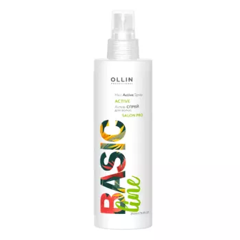 OLLIN PROFESSIONAL Актив-спрей для волос / Hair Active Spray BASIC LINE 250 мл