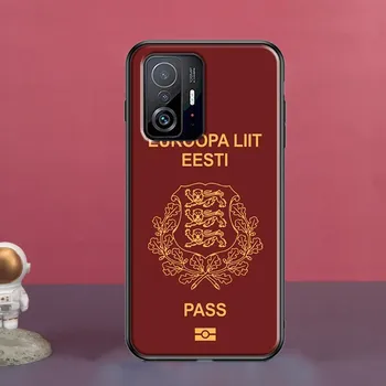 Эстонский герб, эмблема для POCO X5 X3 F5 Pro X4 F4 GT M5s C40 F3, чехол для Xiaomi 13 Lite 12 11T 12T Pro 12X, чехол Xiaomi 13