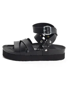 Босоножки на высоком каблуке Bayton Sandals HARING, черный