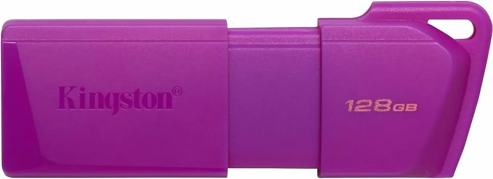 Флешка 128Gb USB 3.2 Gen 1 Kingston DataTraveler Exodia M KC-U2L128-7LP, фиолетовый (KC-U2L128-7LP)