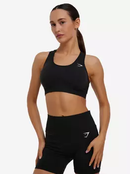Топ бра спортивный Gymshark Vital Seamless, Черный