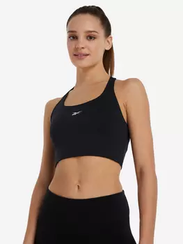 Топ бра спортивный Reebok Wor Mesh, Черный