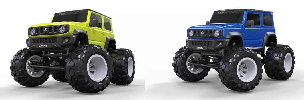Радиоуправляемая модель Monster Truck Suzuki Jimny в масштабе 1:12 CEN Racing
