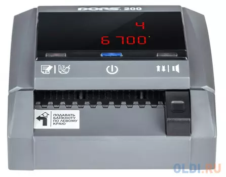 Детектор банкнот Dors 200 FRZ-041627 автоматический рубли