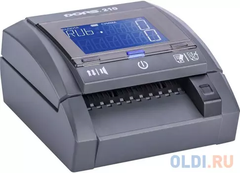 Детектор банкнот Dors 210 Compact FRZ-036193 автоматический рубли