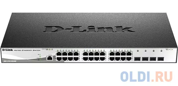 DGS-1210-28X/ME/B2B Управляемый L2 коммутатор с 24 портами 10/100/1000Base-T и 4 портами 10GBase-X SFP+ (456206) {3}