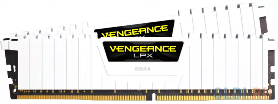 Corsair DDR4 DIMM 32GB Kit 2x16Gb CMK32GX4M2E3200C16W PC4-25600, 3200MHz, CL16