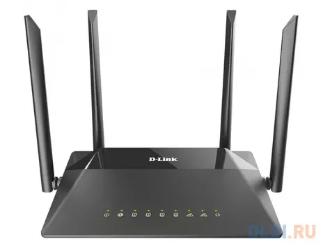 D-Link DIR-842/RU/R4A Беспроводной двухдиапазонный гигабитный маршрутизатор AC1200 с поддержкой технологии MU-MIMO