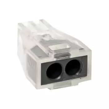 Клемма EKF СМК 773-102 2x1...2.5 мм, чёрный (plc-smk-102)