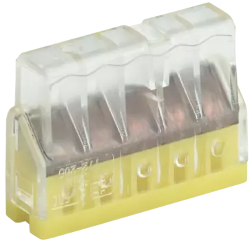 Клемма IEK СМК 772-205 5x0,5...2,5 мм, прозрачная (UKZ30-205-001)
