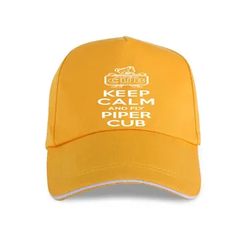 Новая забавная бейсболка Keep Calm And Fly Piper Cub Pilot Aviation унисекс