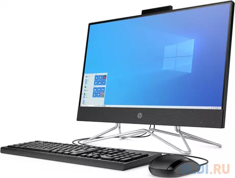 Моноблок 21.5" HP 22-df0070ur 1920 x 1080 Intel Core i3-1005G1 8Gb 1 Tb 128 Gb nVidia GeForce MX330 2048 Мб Windows 10 Home черный 242M9EA