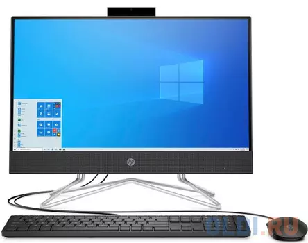 Моноблок 21.5" HP 22-df0071ur 1920 x 1080 Intel Core i5-1035G1 8Gb 1 Tb 128 Gb nVidia GeForce MX330 2048 Мб Windows 10 Home черный 243H5EA