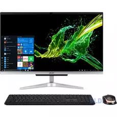 Моноблок 23.8" Acer Aspire C24-963 1920 x 1080 Intel Core i5-1035G1 8Gb 1 Tb 256 Gb Intel HD Graphics Windows 10 Home серебристый DQ.BERER.004 DQ.BERER.004