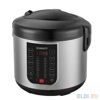 Мультиварка Scarlett MC410S31 900 Вт 5 л черный серебристый