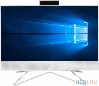 Моноблок HP 205 G4 21.5" Full HD Ath Si 3050U (2.3) 4Gb 1Tb 7.2k RGr DVDRW CR Windows 10 Professional 64 GbitEth WiFi BT 65W клавиатура мышь Cam белый 1920x1080