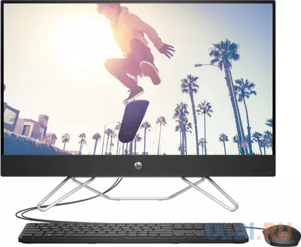 Моноблок/ HP 27-cb0024ur AiO 27"(1920x1080)/AMD Athlon 3050U(2.3Ghz)/4096Mb/256SSDGb/noDVD/Int:AMD Intergrated Graphics /Cam/WiFi/war 1y/Jack B