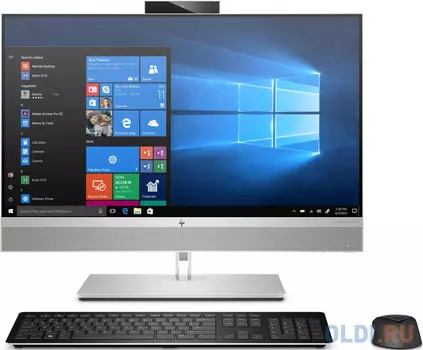 Моноблок HP EliteOne 800 G6 23.8" i7 10700 (2.9) 16Gb SSD256Gb UHDG 630 Windows 10 Professional 64 GbitEth клавиатура мышь Cam серебристый 1920x1080