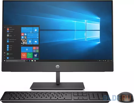 Моноблок HP ProOne 440 G5 23.8" Full HD i5 9500T (2.2)/8Gb/SSD256Gb/UHDG 630/DVDRW/CR/Windows 10 Professional 64/GbitEth/WiFi/BT/120W/клавиатура/мышь/Cam/черный 1920x1080