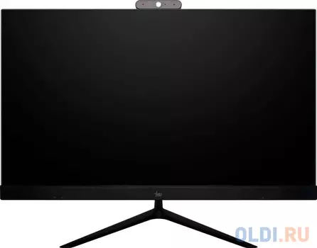 Моноблок IRU Агат 315 23.8" Full HD i5 10400 (2.9) 8Gb SSD256Gb UHDG 630 Free DOS GbitEth WiFi BT 120W клавиатура мышь Cam черный 1920x1080 (RUS)
