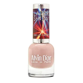 ALVIN D’OR Лак для ногтей LASER SHOW, 01 Серебряный