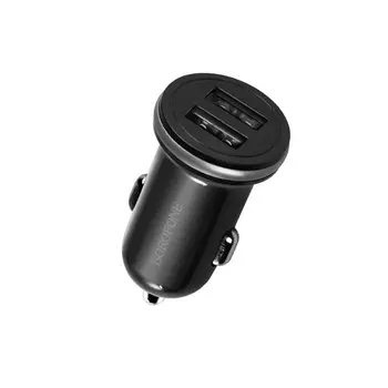 Автомобильное зарядное устройство Borofone CarPal BZ5, 2xUSB, 2.1А, черный