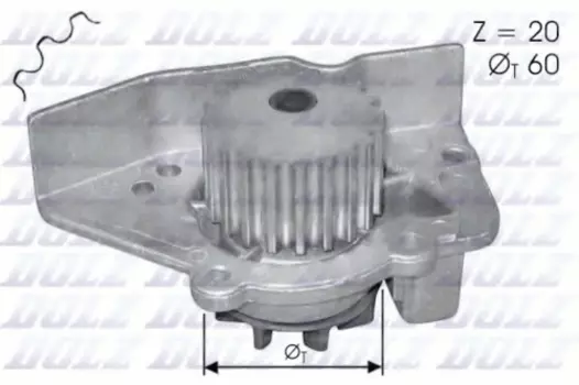 Насос системы охлаждения (помпа) DOLZ N-405