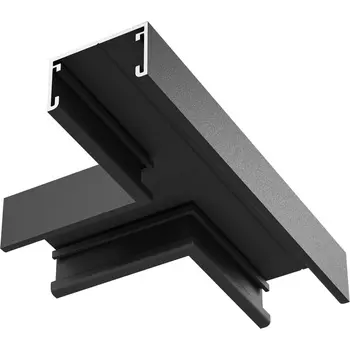 Т- образный коннектор накладной, черный Maytoni Accessories for tracks Basity TRA172CT-11B