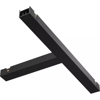 Т- образный коннектор питания, черный Maytoni Accessories for tracks Basity TRA172TPC-1B