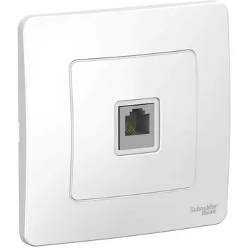 Телефонная розетка RJ-11 (белый) Systeme Electric Blanca BLNIS011001