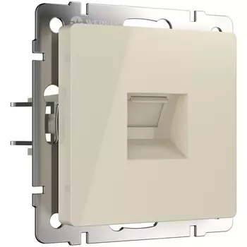 Телефонная розетка RJ-11 (слоновая кость) Werkel W1182003 (a051492)