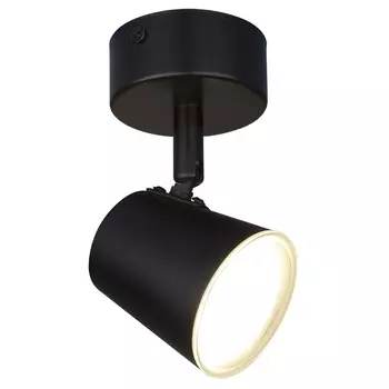 Светодиодный спот DLR025 5W 4200K черный матовый Elektrostandard Snappy