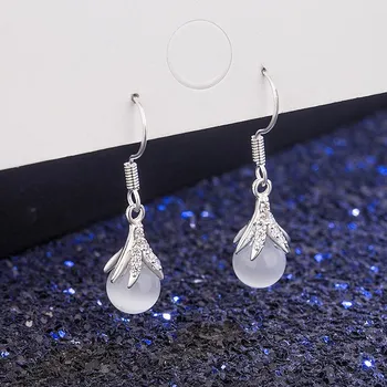 SACE GEMS, классические ретро серьги с каплями воды из медного сплава, зеленые, красные, белые серьги с цирконием для женщин, подарки для свадебной вечеринки красный