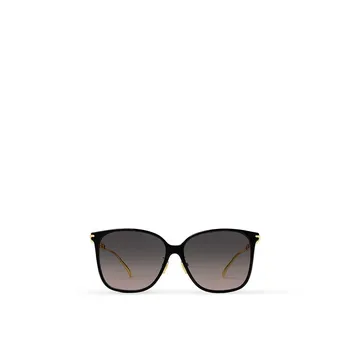 Мои солнцезащитные очки LV Chain Two Classique Square Louis Vuitton, черный