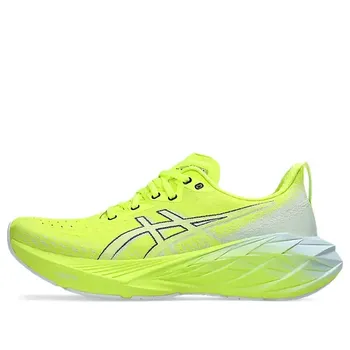 Кроссовки novablast 4 'safety yellow cool grey' Asics, желтый