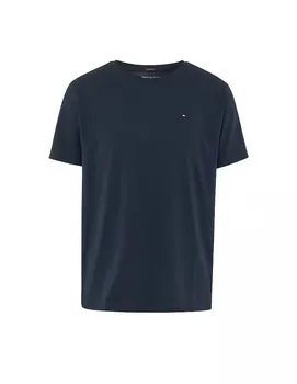 Хлопковая футболка со значком SS Tommy Hilfiger, цвет Navy Blazer
