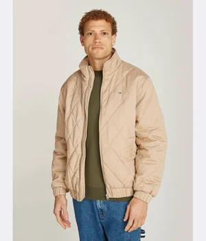 Куртка мужская Tommy Jeans стеганая, бежевый
