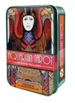 Aquarian Tarot. Таро Водолея в жестяной коробке