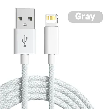 PD USB Lightning зарядный кабель 20 Вт для Apple iPhone 14 13 12 11Pro Max mini X XS XR 8 7 6 Plus SE 2020, тканый провод для быстрой зарядки 1m синий