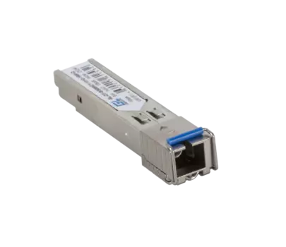 Модуль SFP Nikomax (Gigalink), 3 км, SC, Tx:1310 нм, Rx:1550 нм, 1.25 Гбит/с, SM, одинарный, WDM, DDM (GL-OT-SG06SC1-1310-1550-B)