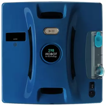 Робот мойщик окон HOBOT Ultrasonic 298, синий