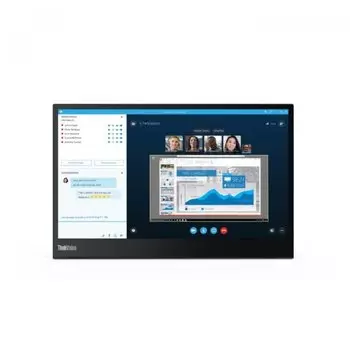 Монитор 14" Lenovo ThinkVision M14 IPS, 1920x1080 (16:9), 300кд/м2, 6мс, USB Type-C, USB-Hub, черный (61DDUAT6EU)