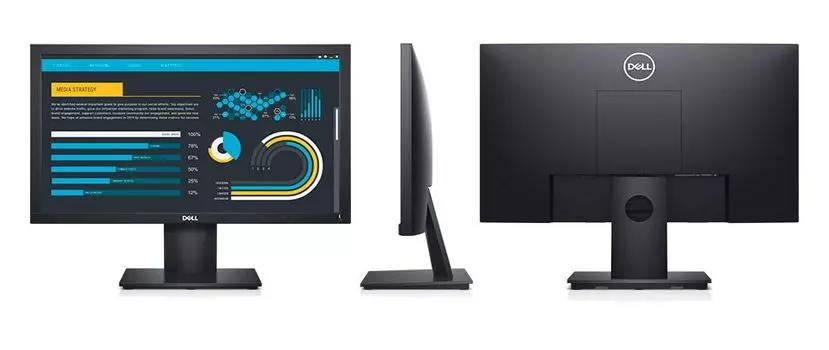 Монитор 19.5" DELL E2020H TN, 1600x900 (16:9), 250кд/м2, 5мс, VGA, DisplayPort, черный (2020-0674)