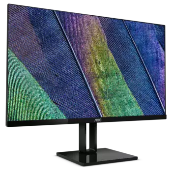 Монитор 21.5" AOC 22V2Q IPS, 1920x1080 (16:9), 250кд/м2, 5мс, AMD FreeSync, HDMI, DisplayPort, черный