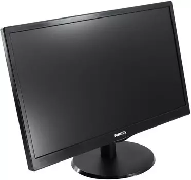 Монитор 21.5" Philips 223V5LSB/00(01/86) TN, 1920x1080 (16:9), 250cd/m2, 5ms, VGA, DVI, черный