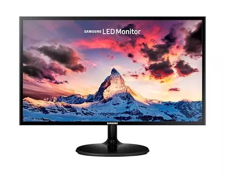 Монитор 23.5" Samsung S24F354FHI PLS, 1920x1080 (16:9), 250кд/м2, 4мс, VGA, HDMI, черный (LS24F354FHIXCI)